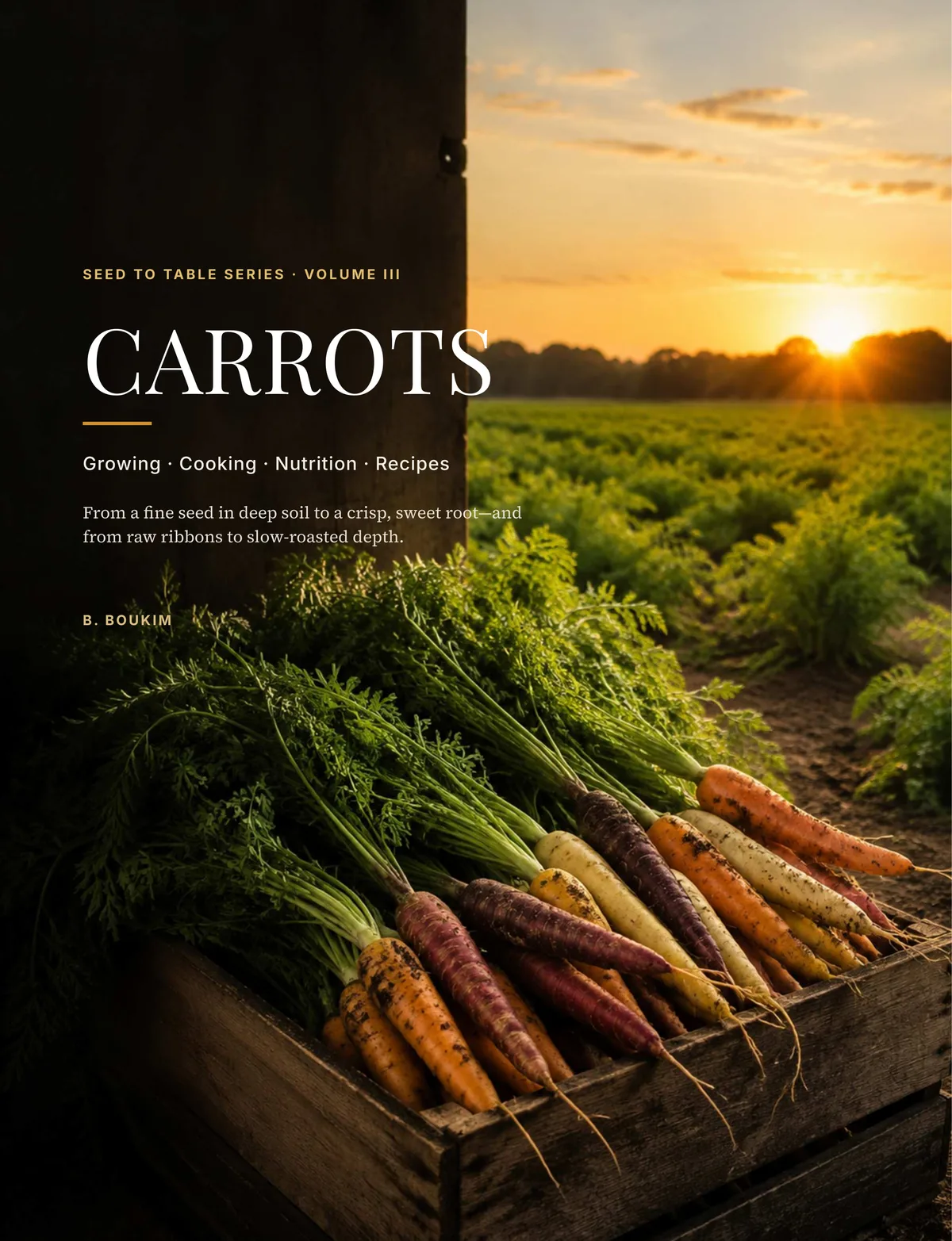 Seed to Table: Carrots digital PDF cover