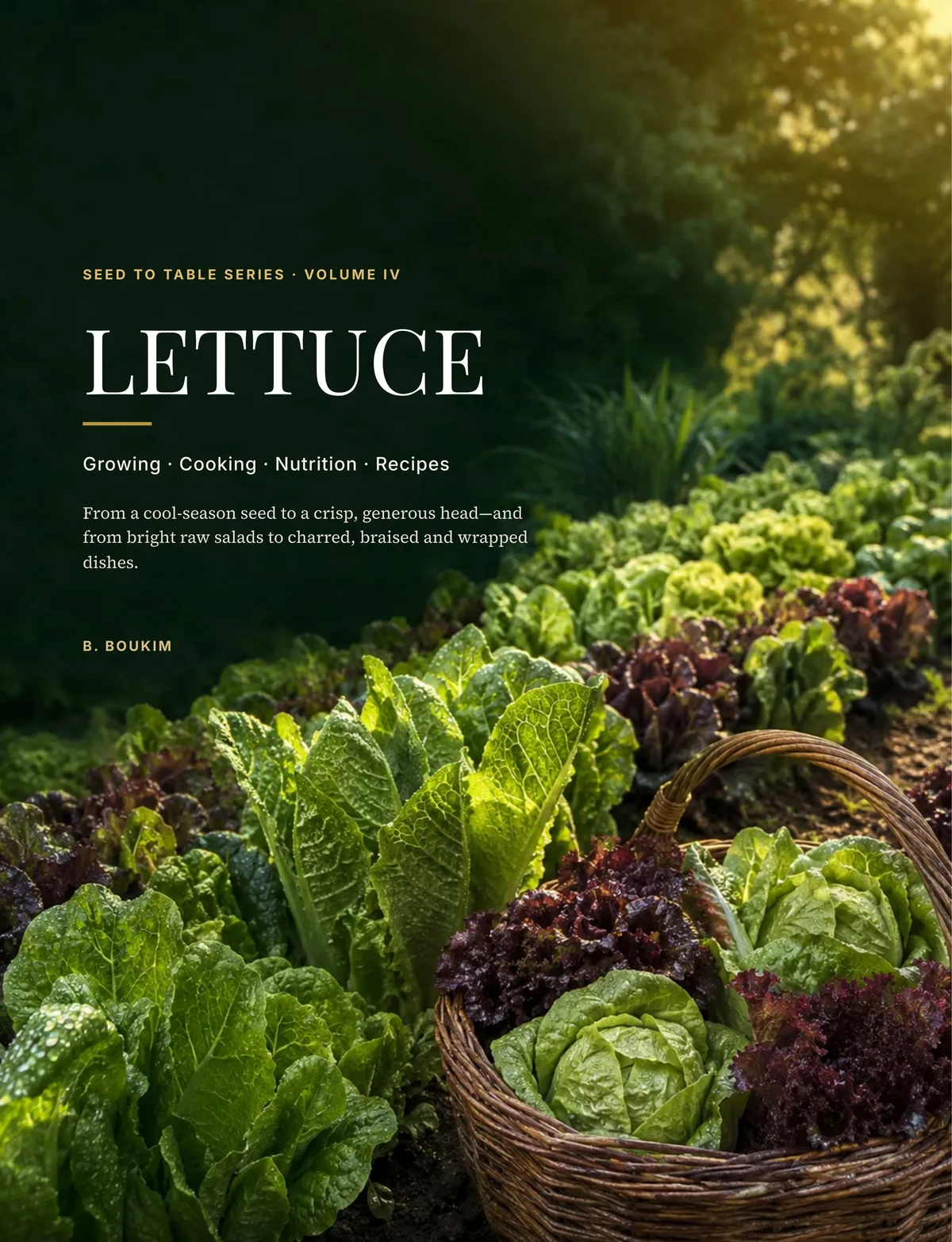 Seed to Table: Lettuce digital PDF cover