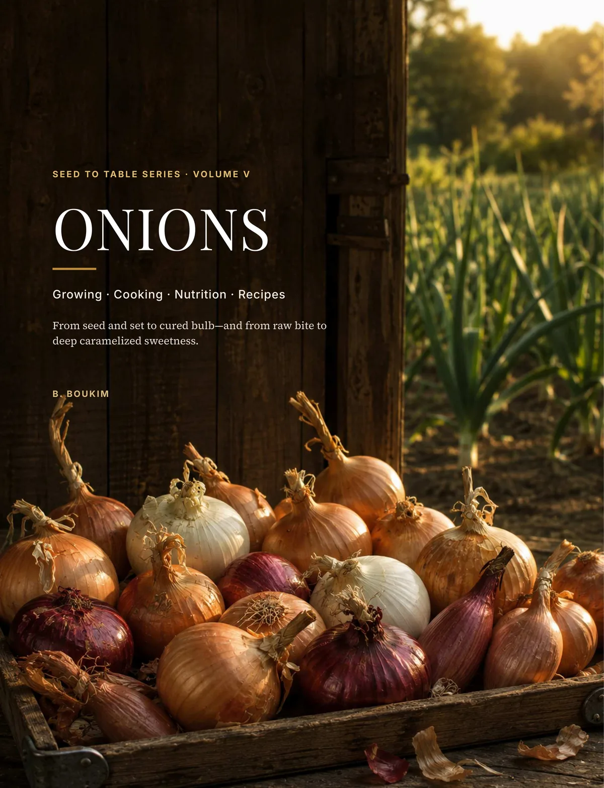 Seed to Table: Onions digital PDF cover