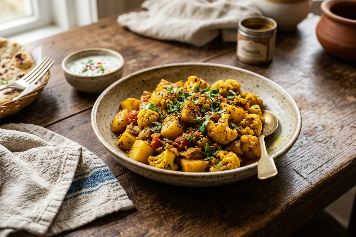 Aloo Gobi — Potato Cauliflower Curry