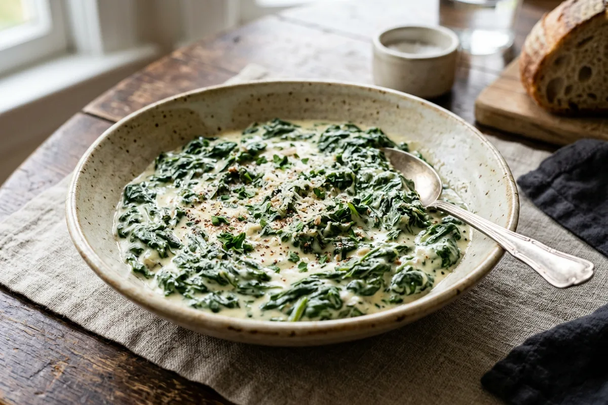 Creamed Spinach