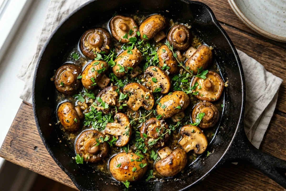 Garlic Butter Mushrooms