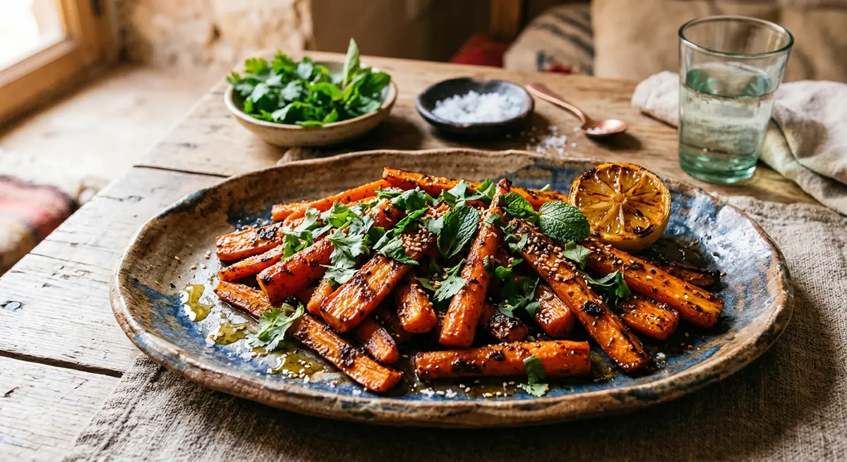 Moroccan Spiced Carrots