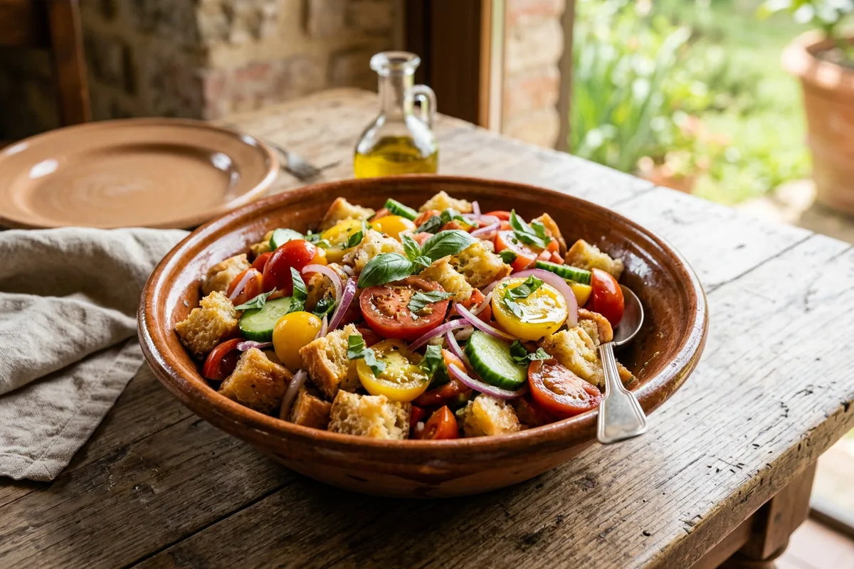 Tuscan Panzanella Salad