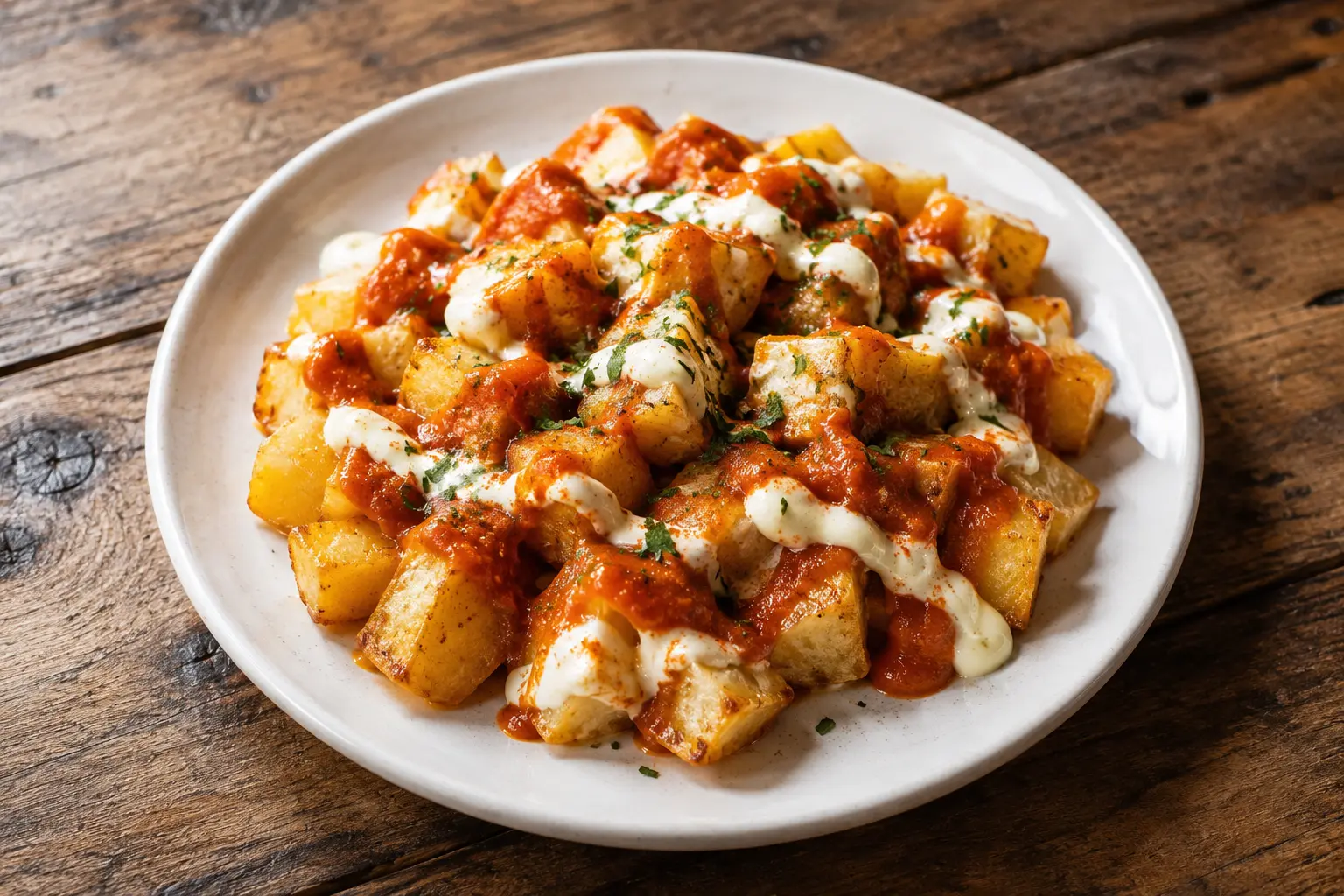 Spanish Patatas Bravas