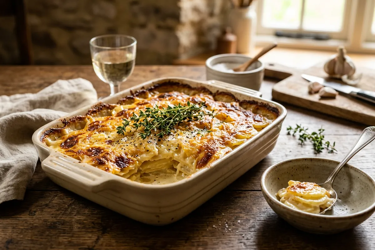 Classic Potato Gratin Dauphinois