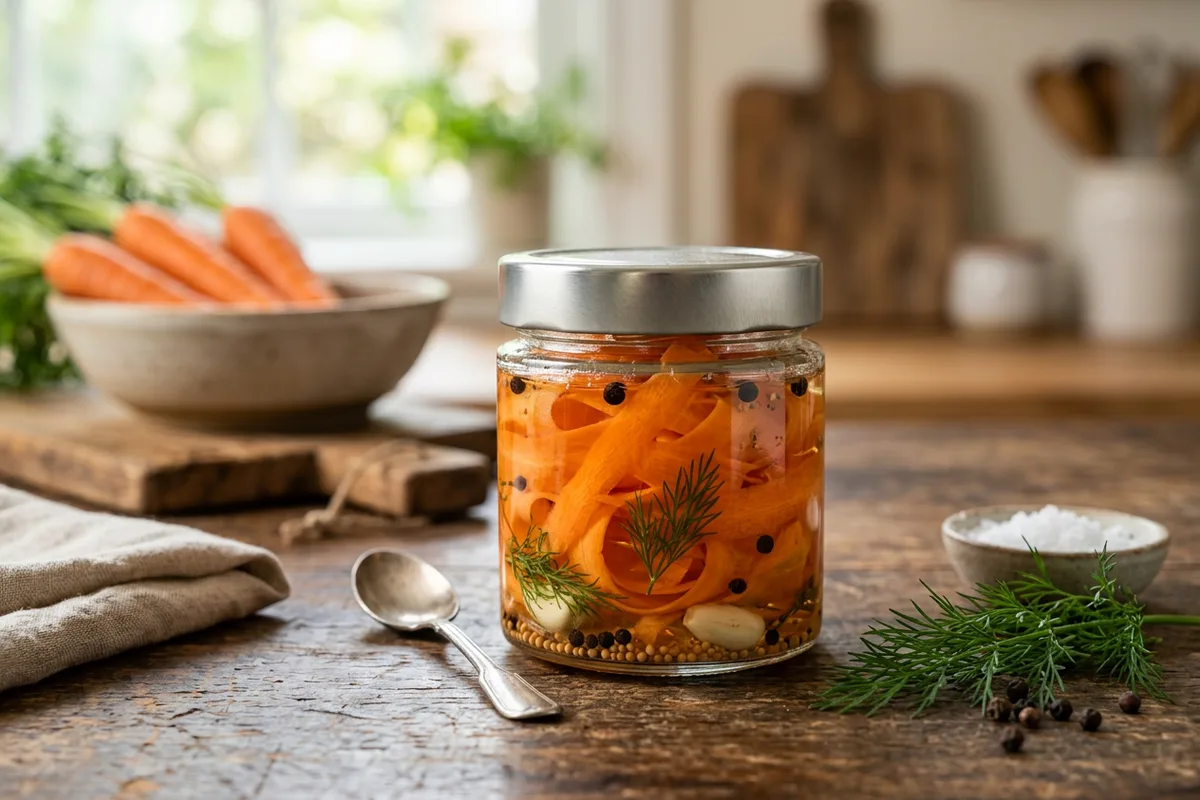 Quick Pickled Carrots